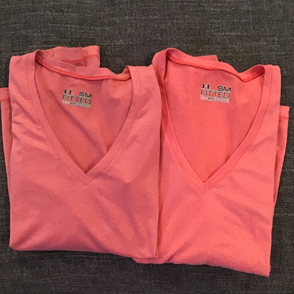 Under Armour Heat Gear Fitted Long Sleeve Shirts